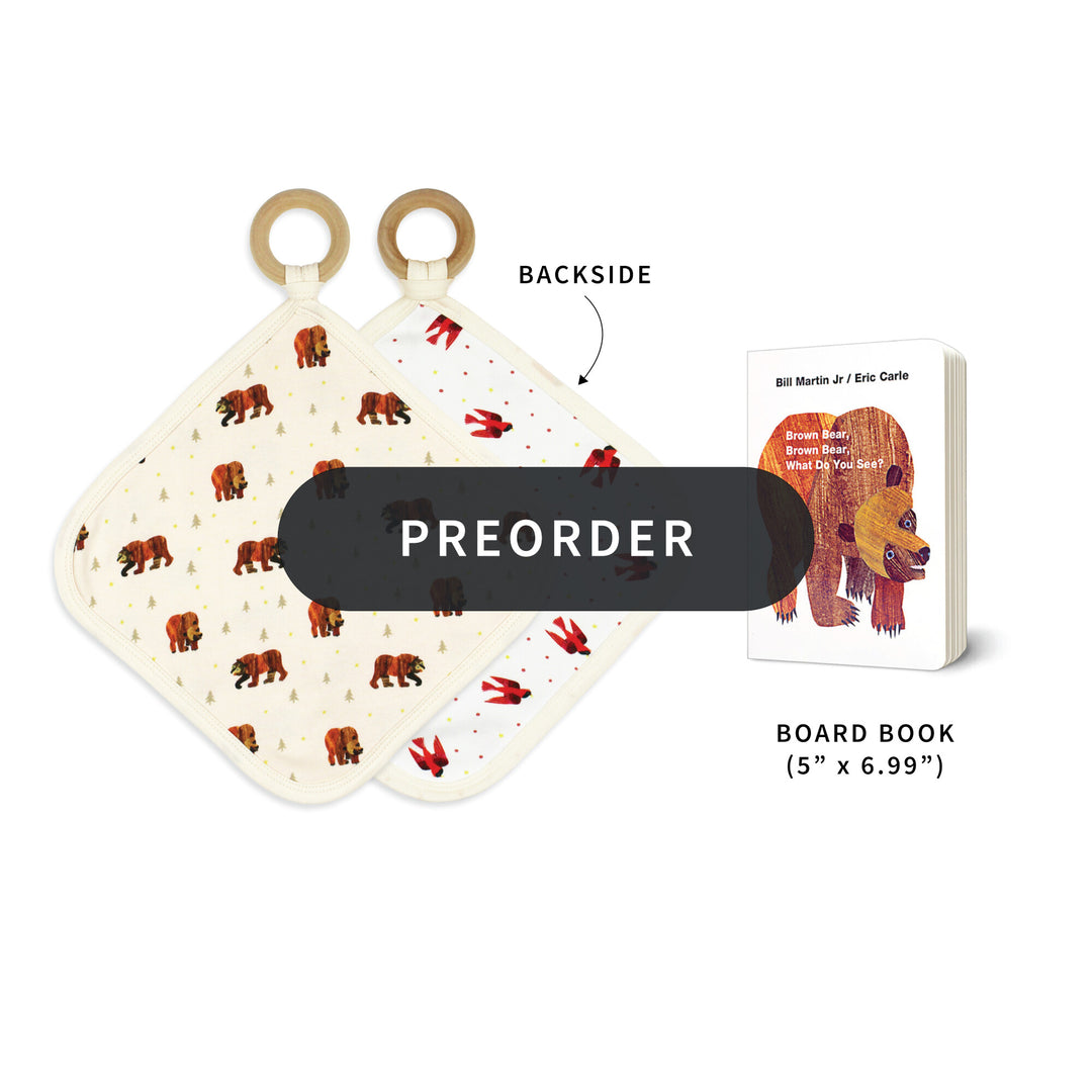 PREORDER: Lovey & Book Bundle (BOX SET) in Brown Bear.