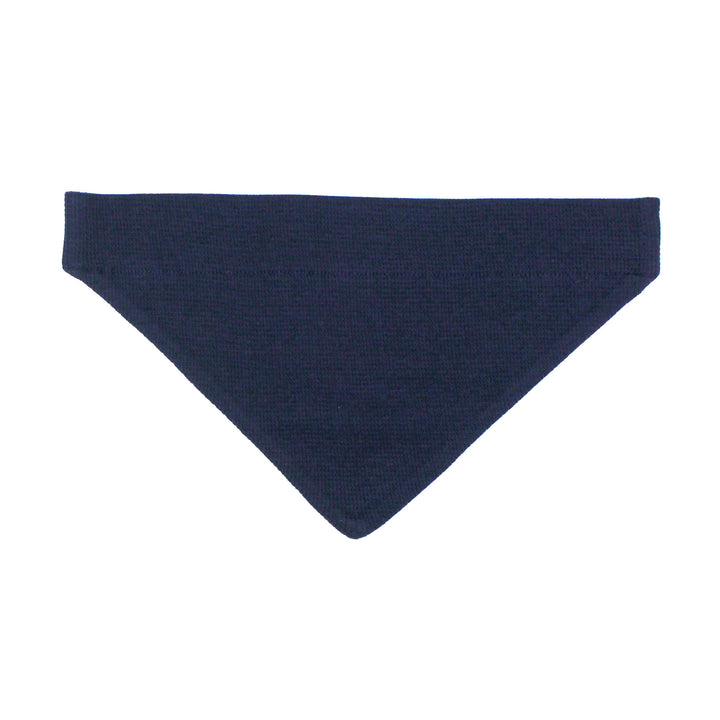 Organic Thermal Pet Bandana in Midnight.