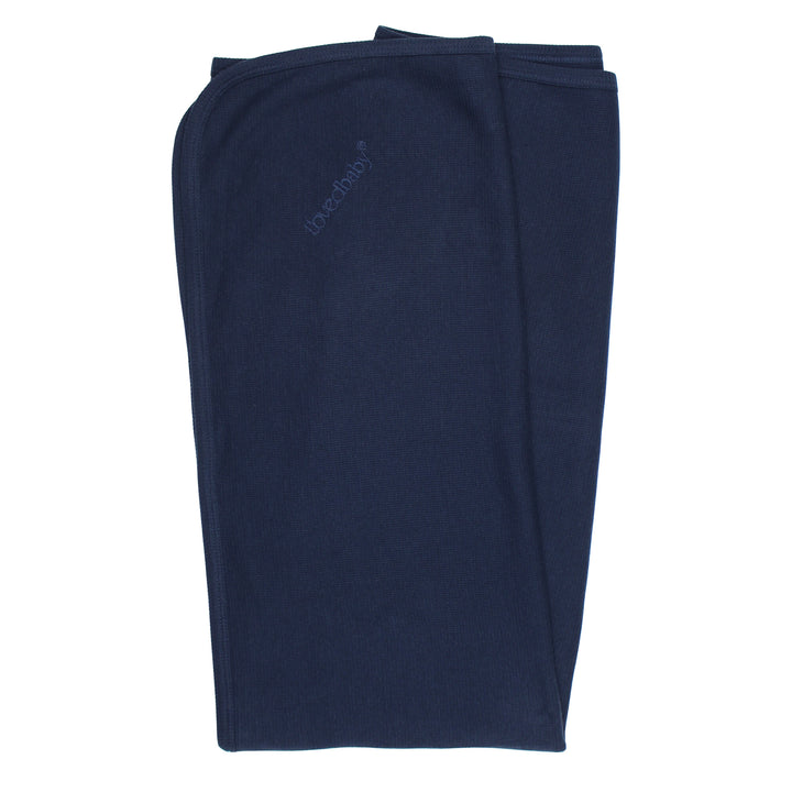 Organic Thermal Blanket in Midnight.