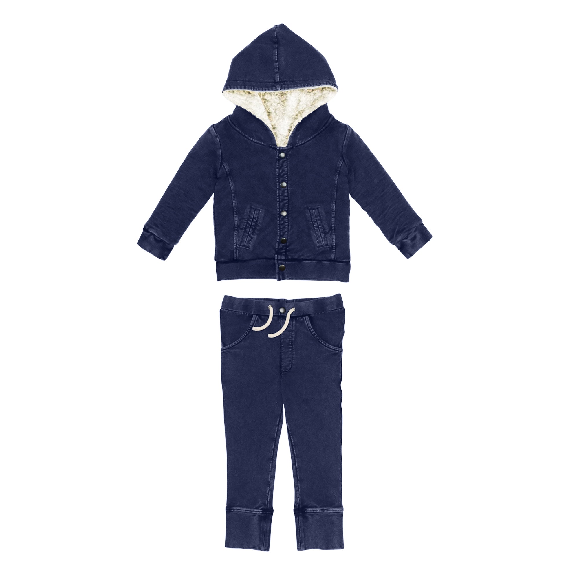 Jacket discount jogger set