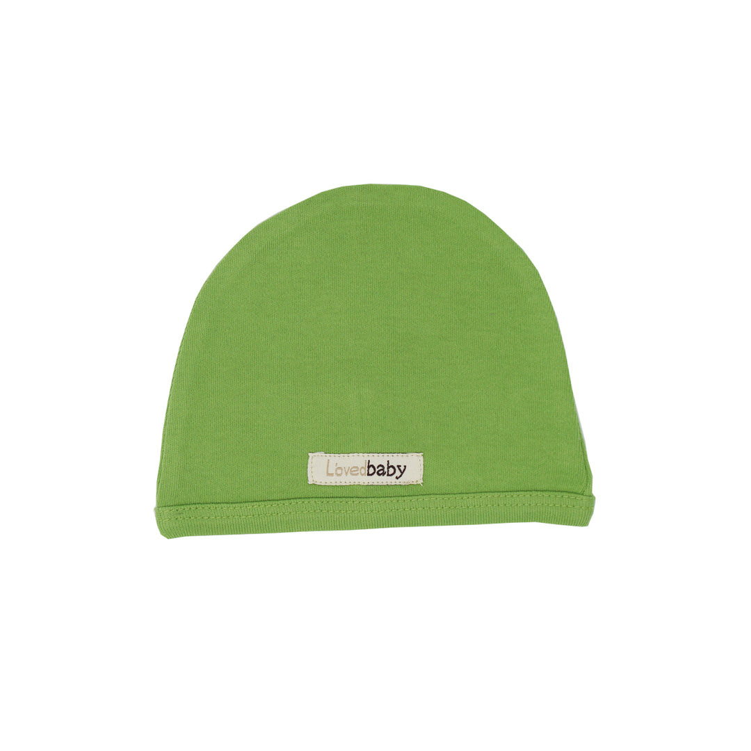 Organic Cute Cap in Moss, Flat