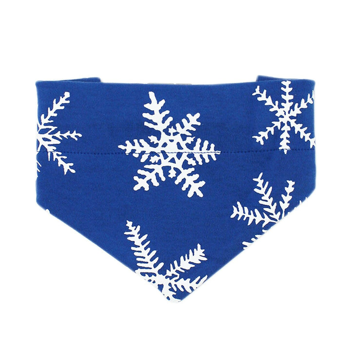 Pets' Holiday Bandana in Snow-Ho-Ho, Flat