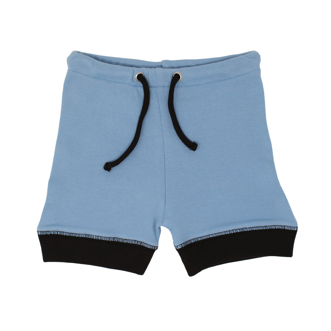 Organic Bike Shorts in River, Flat